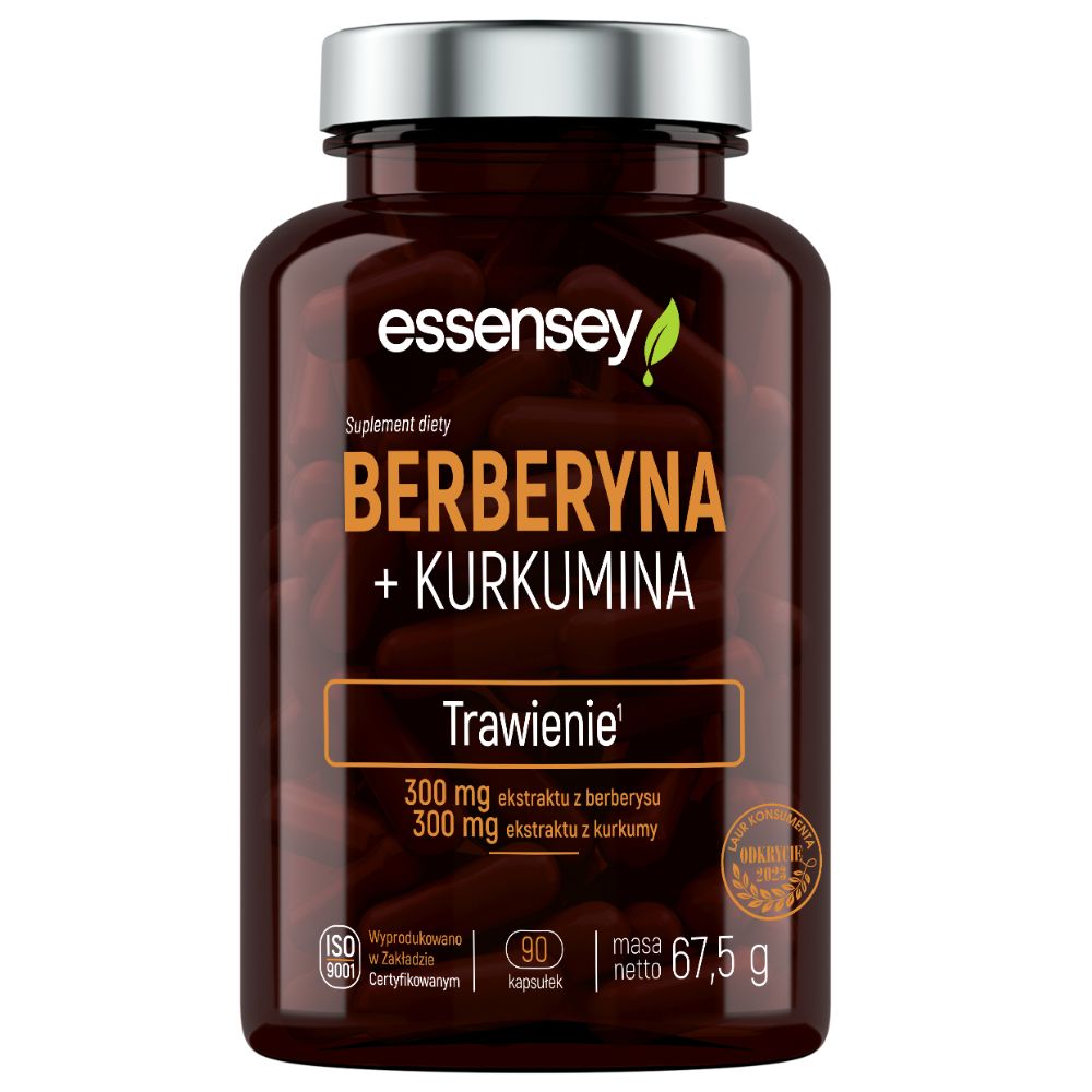 Essensey Berberyna + Kurkumina 90 kapsułek