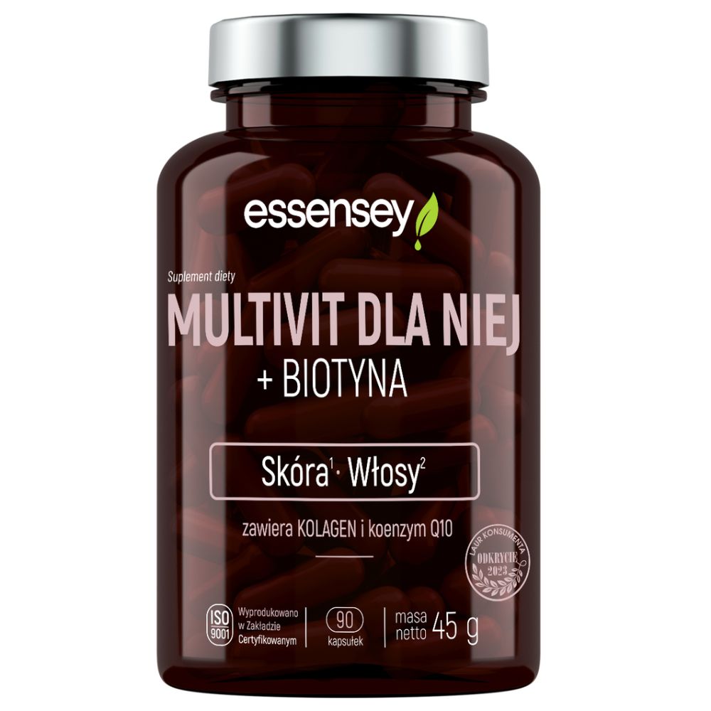 Essensey Multivit Dla Niej + Biotyna 90 kapsułek