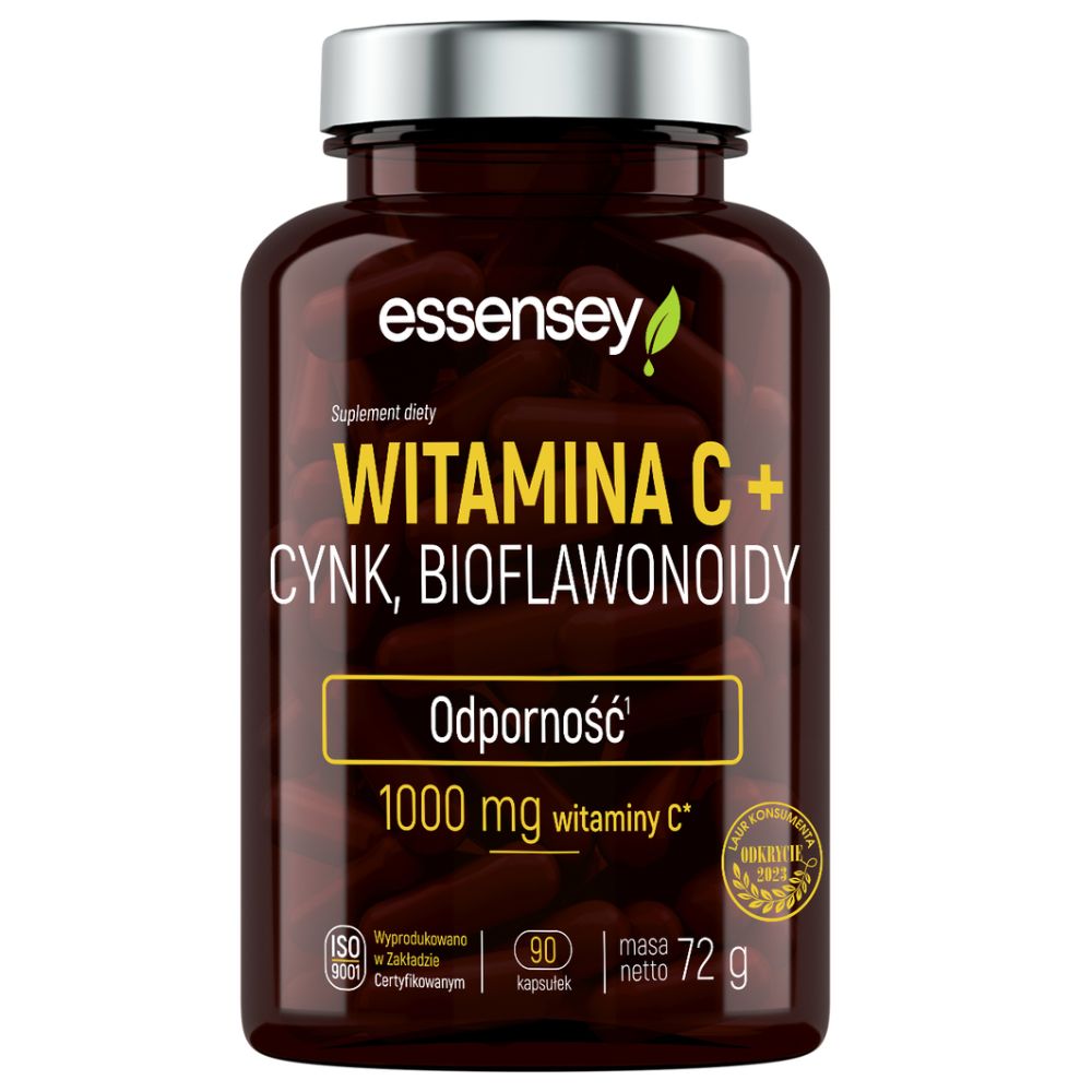 Essensey Witamina C + Cynk Bioflawonoidy 90 kapsułek