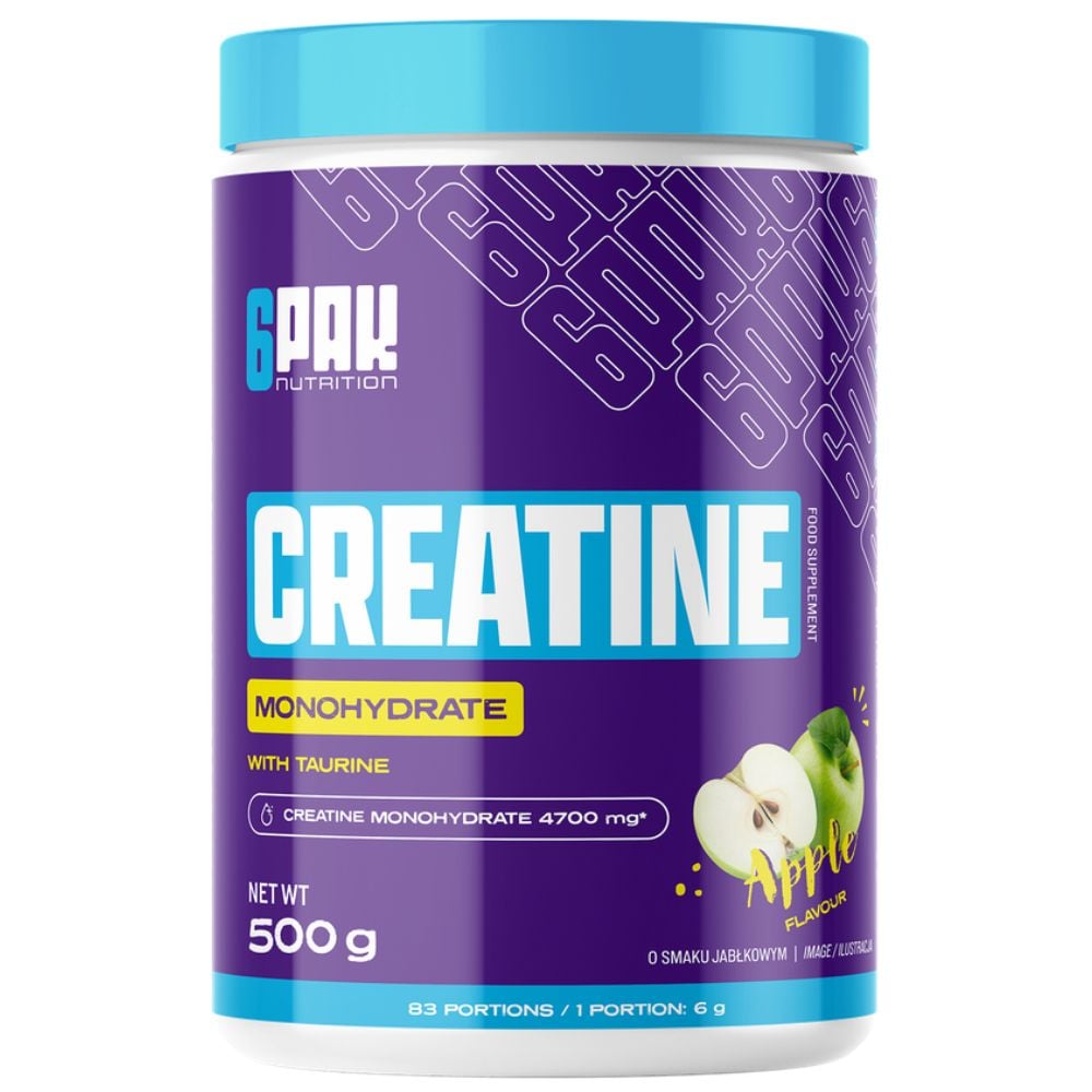 6Pak Creatine Monohydrate Apple kreatyna 500 g