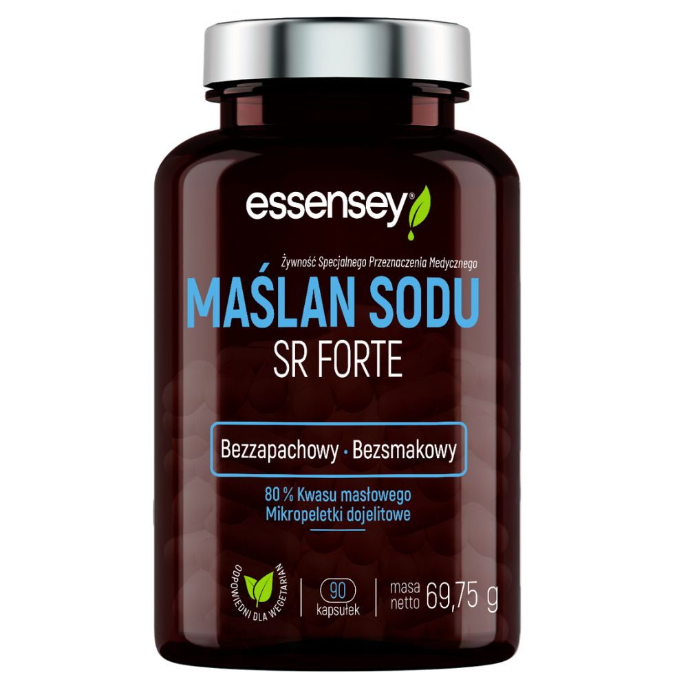 Essensey Maślan Sodu SR Forte 90 kapsułek