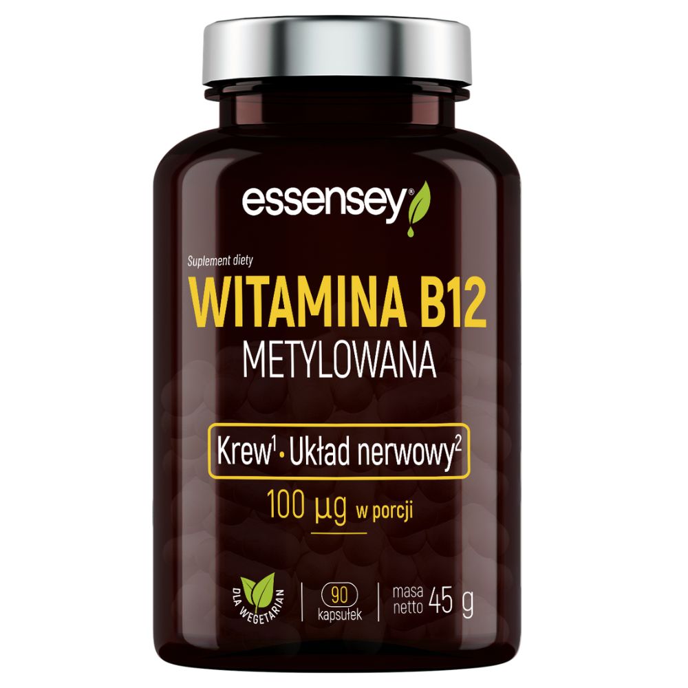 Essensey Witamina B12 Metylowana 90 kapsułek