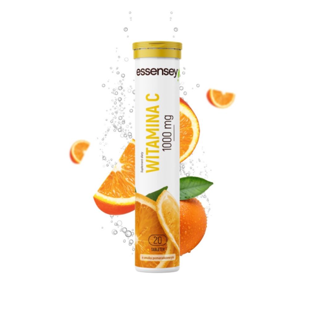 Essensey Multiwitamina Complex tabletki musujące pomarańcza-brzoskwinia 20 szt