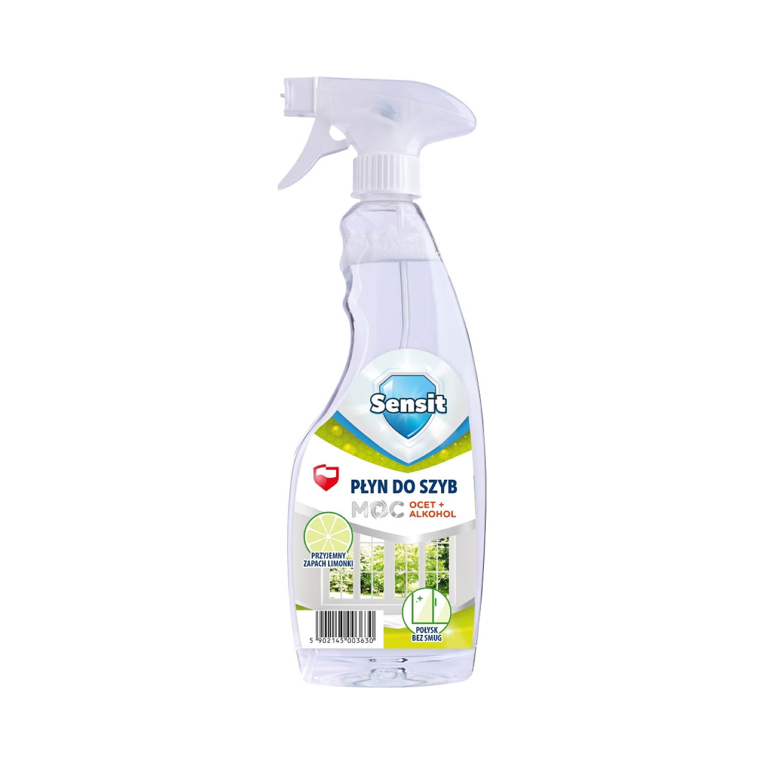 Sensit spray do szyb limonka 500ml