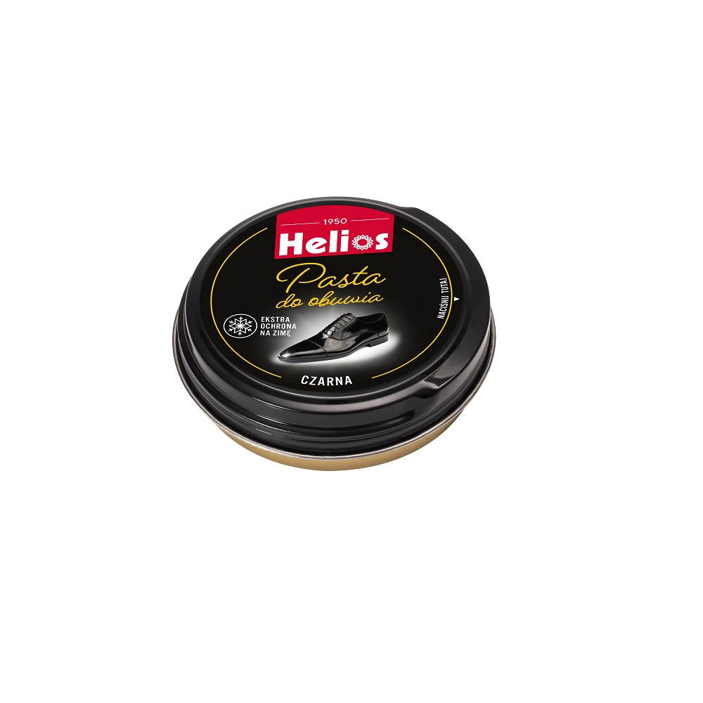 Helios pasta do obuwia, czarna 40ml