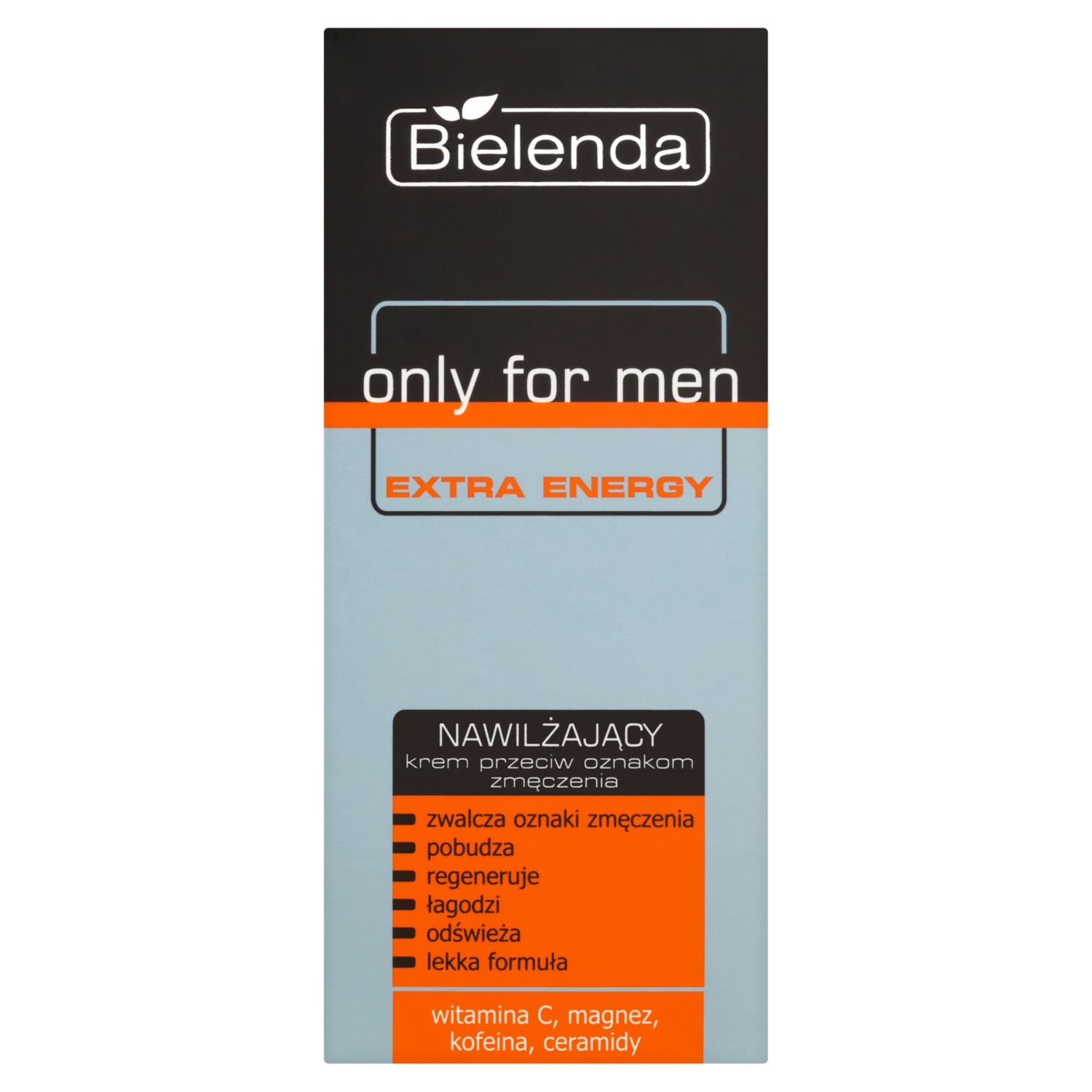 Bielenda Only for Men Extra Energy Nawilżający krem przeciw oznakom zmęczenia 50 ml