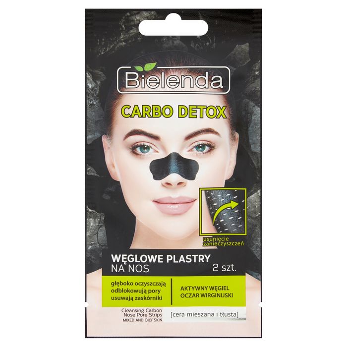 Bielenda Carbo Detox Węglowe plastry na nos 2 sztuki main product photo