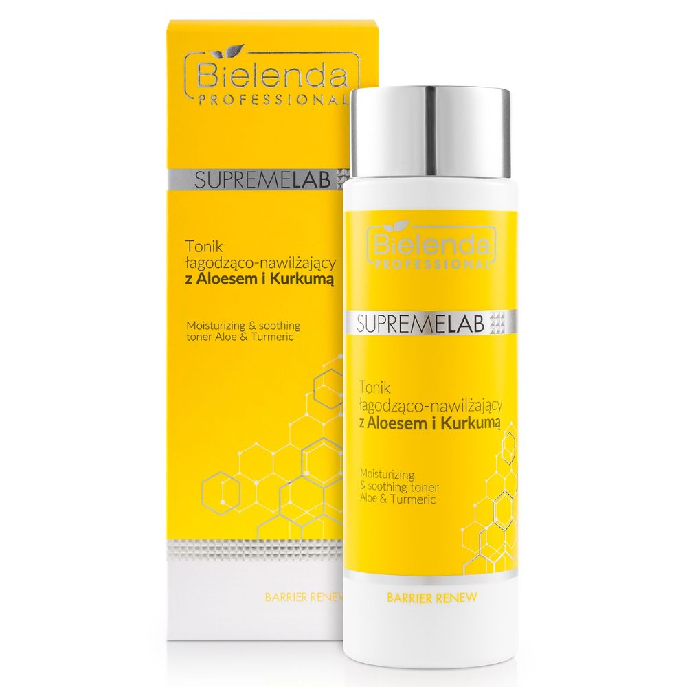 Bielenda Professional Supremelab Barrier Renew Tonik Łagodząco-nawilżający Z Aloesem I Kurkumą 200ml main product photo