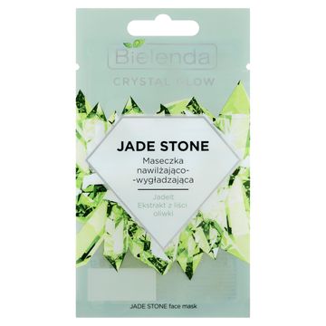 Bielenda Crystal Glow Jade Stone Maseczka nawilżająco-wygładzająca 8 g