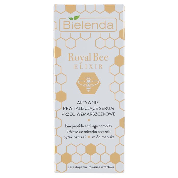 Bielenda Royal Bee Elixir Aktywnie Rewitalizujące Serum Przeciwzmarszczkowe 30 ml main product photo