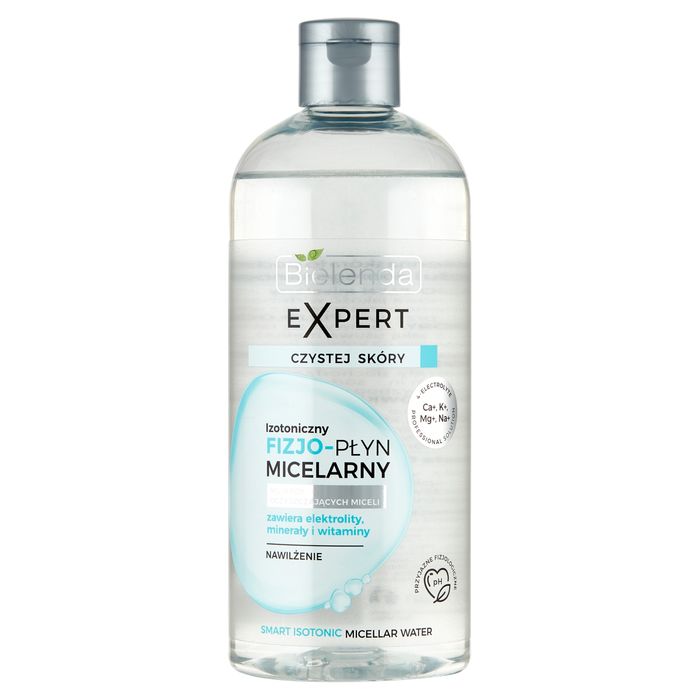 Bielenda Expert Czystej Skóry Izotoniczny fizjo-płyn micelarny nawilżenie 400 ml main product photo