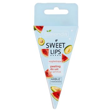 Bielenda Sweet Lips Peeling do ust w sztyfcie wygładzający 4,3 g
