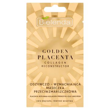 Bielenda Golden Placenta Odżywczo-wzmacniająca maseczka przeciwzmarszczkowa 8 g