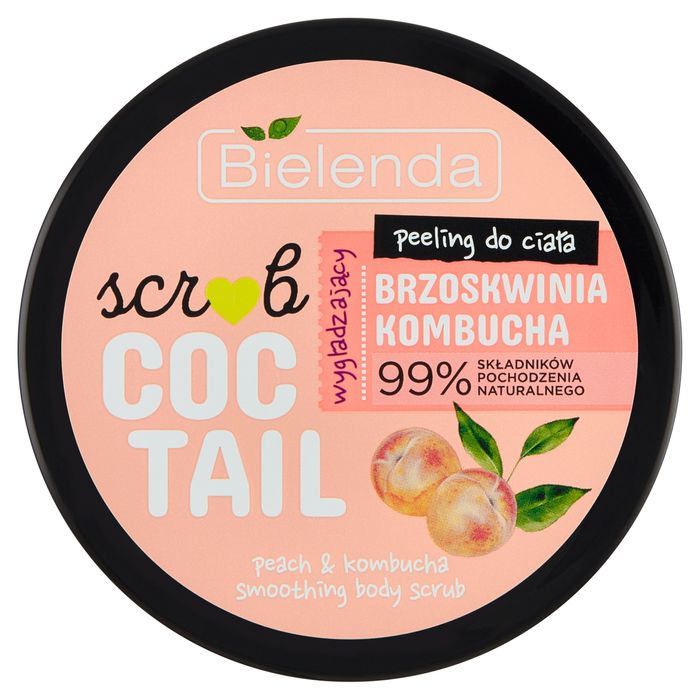 Bielenda Coctail Scrub Peeling do ciała wygładzający brzoskwinia kombucha 350 g main product photo
