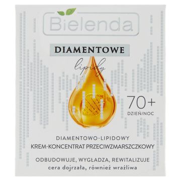 Bielenda Diamentowe Lipidy 70+ Krem-koncentrat przeciwzmarszczkowy na dzień noc 50 ml