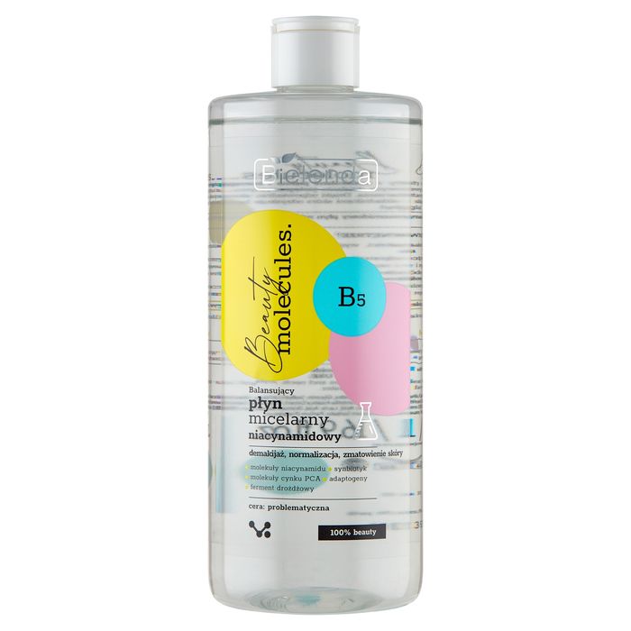 Bielenda Beauty Molecules Balansujący płyn micelarny niacynamidowy 500 ml main product photo