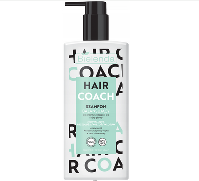 BIELENDA Hair Coach Balansujący szampon do przetłuszczającej się skóry głowy 300ML