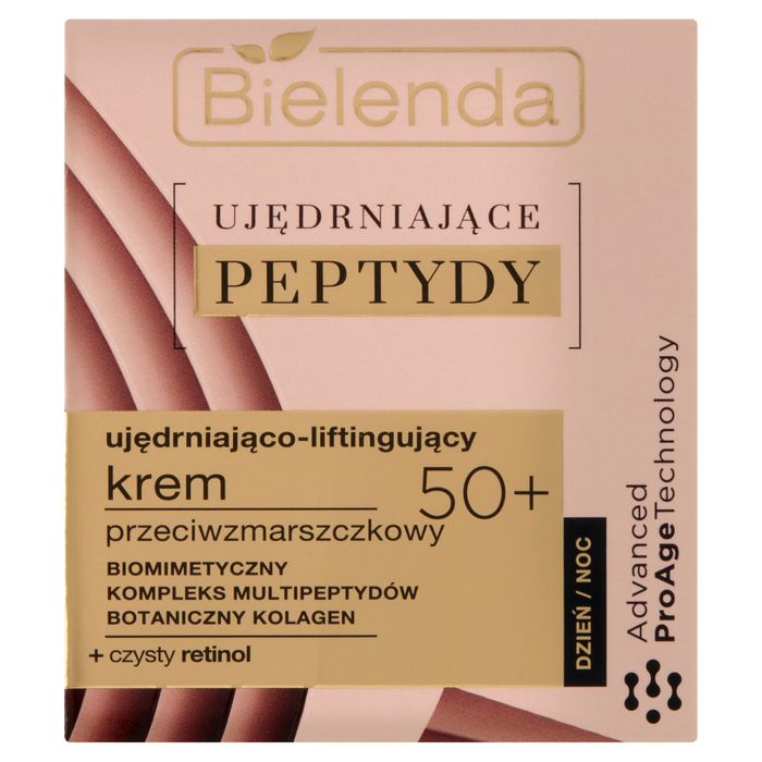 Bielenda Ujędrniające Peptydy 50+ Ujędrniająco-liftingujący krem przeciwzmarszczkowy 50 ml main product photo