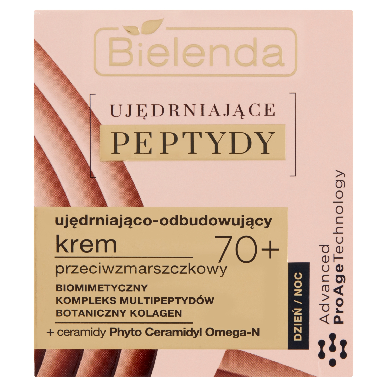 Bielenda Ujędrniające Peptydy 70+ Ujędrniająco-odbudowujący krem przeciwzmarszczkowy 50 ml