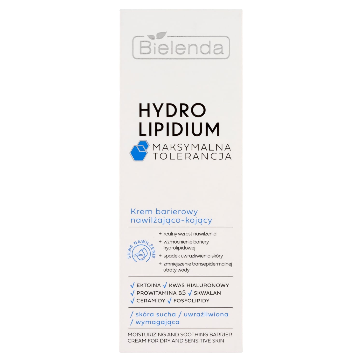  Bielenda Hydro Lipidium Krem barierowy nawilżająco-kojący 50 ml
