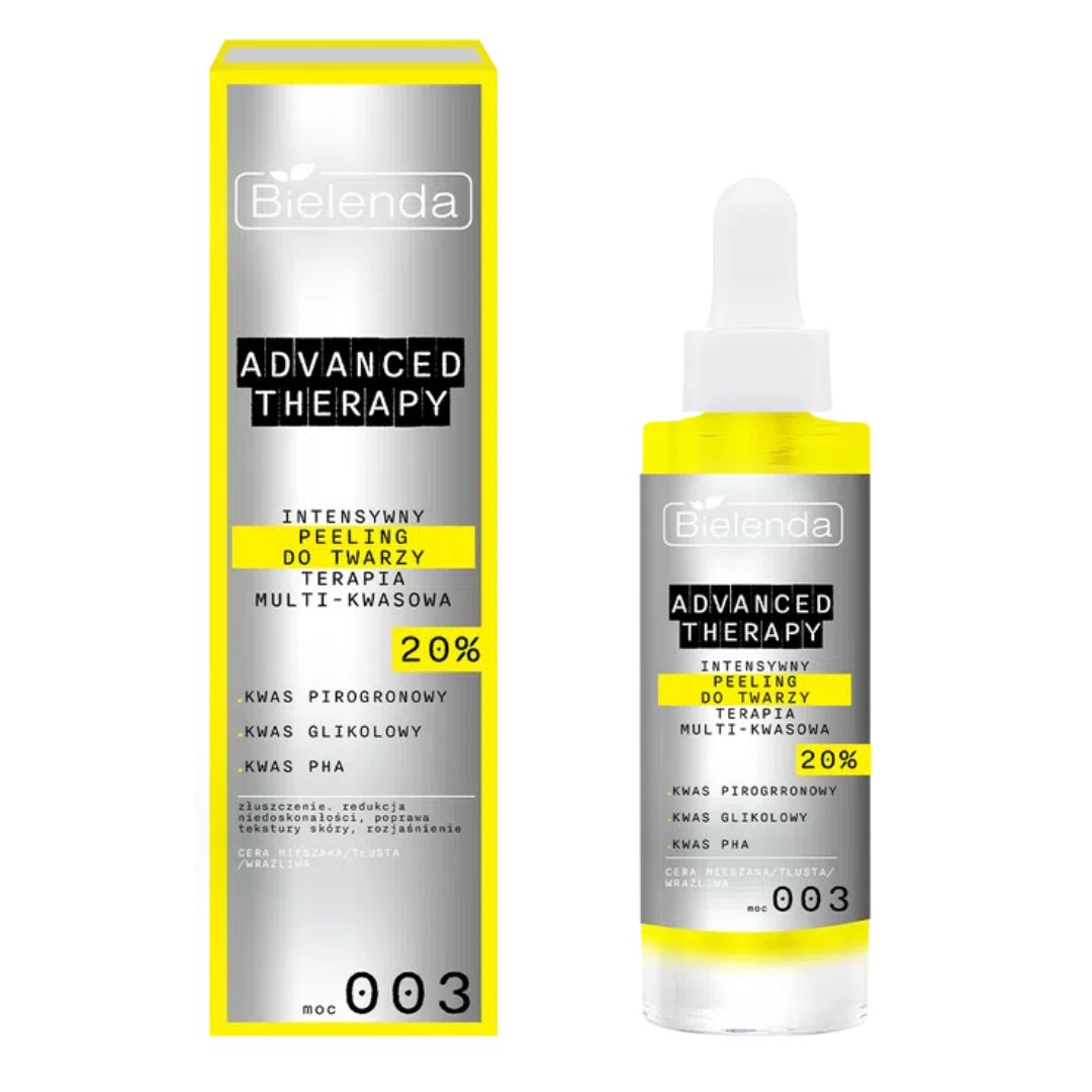 Bielenda Advanced Therapy peeling do twarzy terapia multi-kwasowa 20%