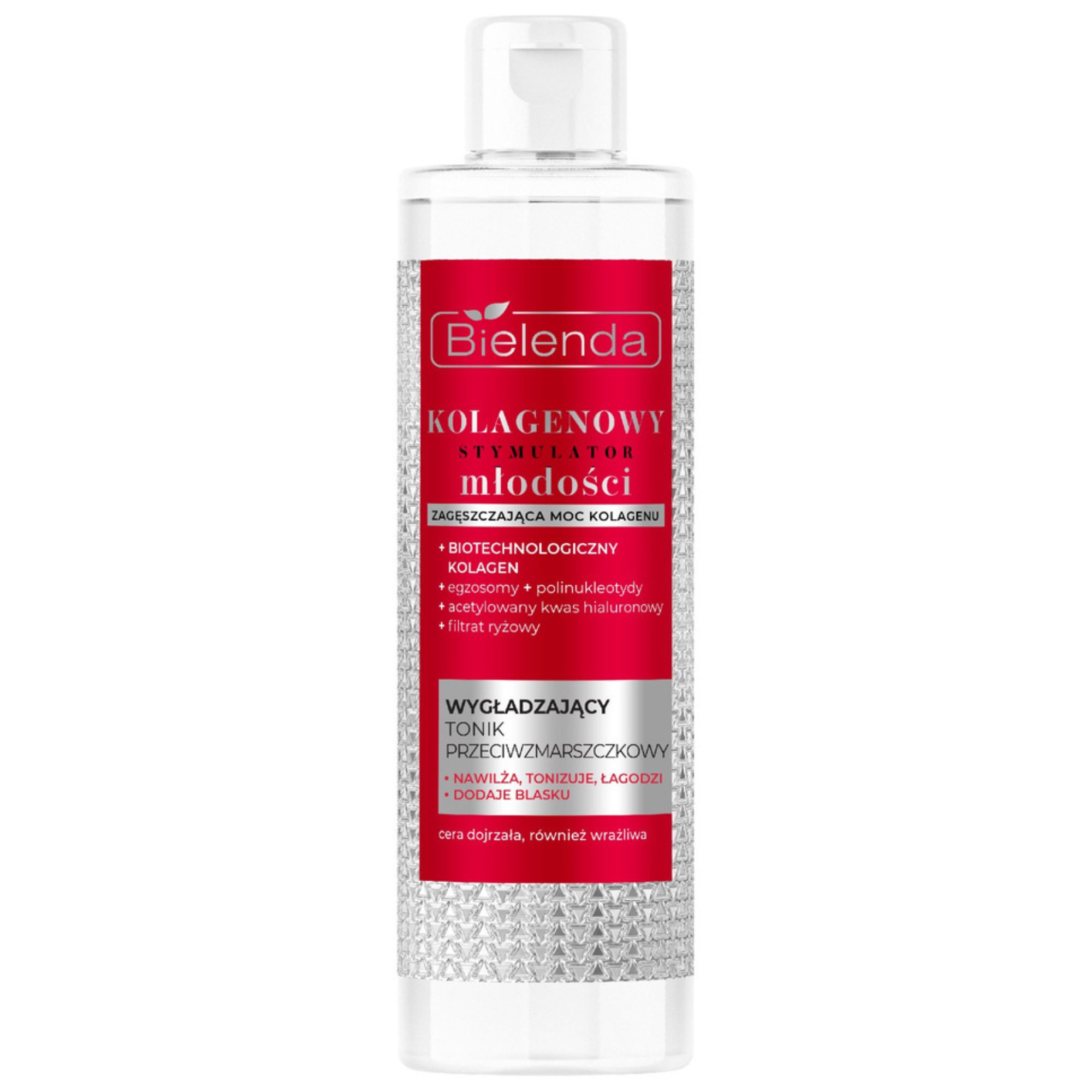 Bielenda Kolagenowy Stymulator Młodości tonik przeciwzmarszczkowy 200 ml