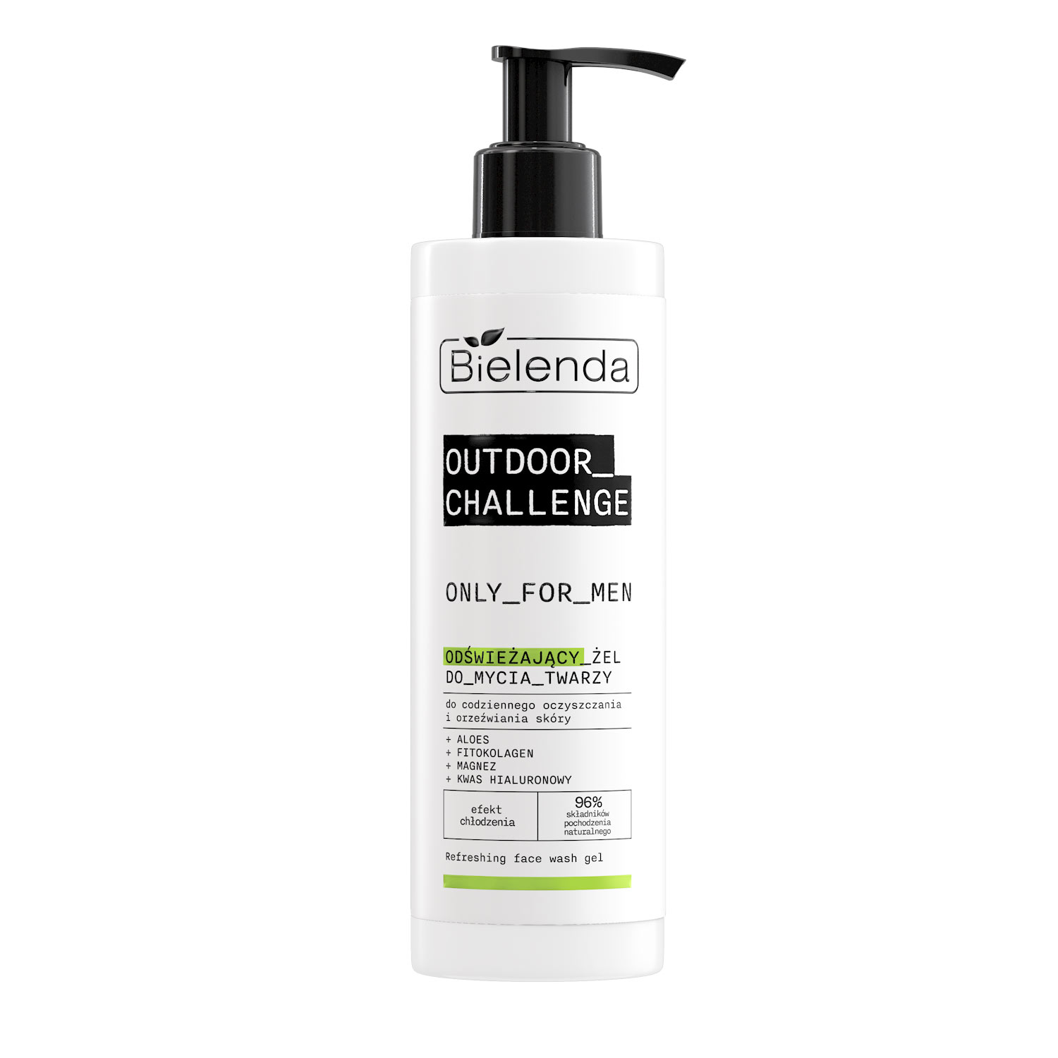 Bielenda OUTDOOR odżwieżający żel do twarzy  190 ml