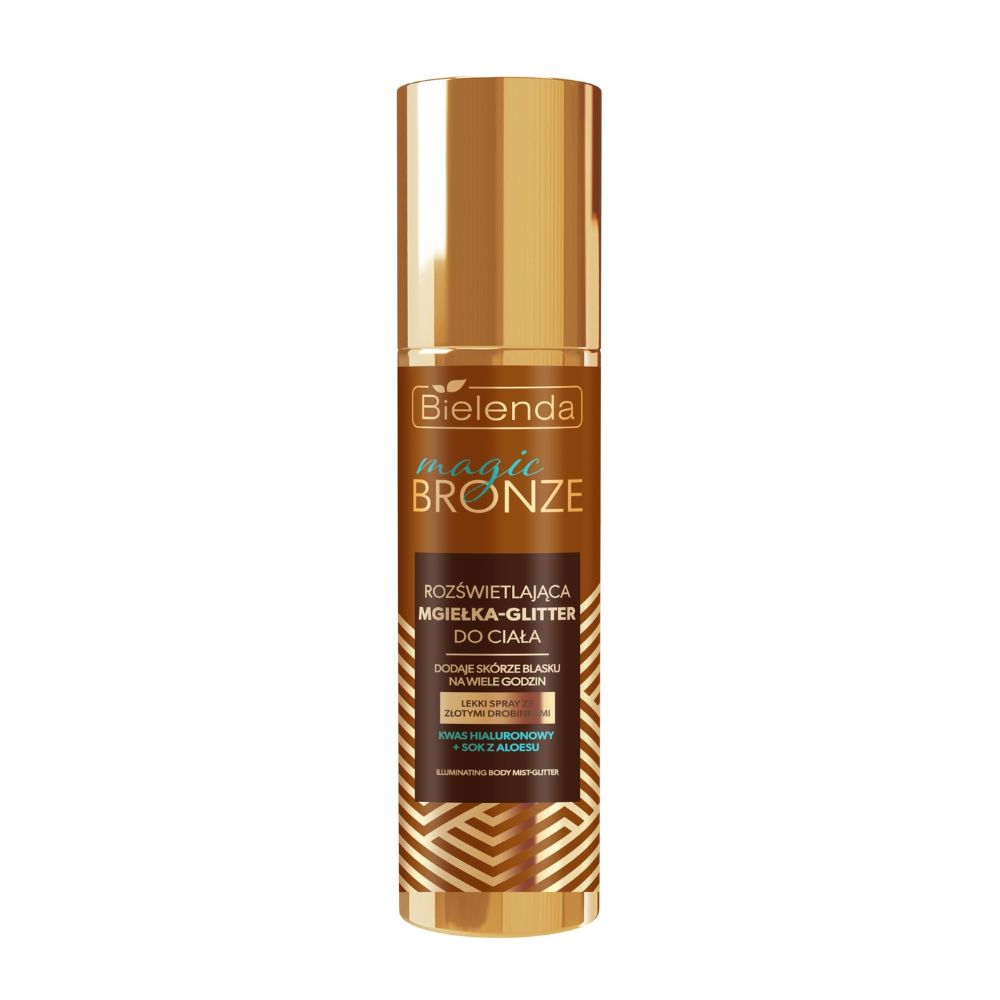 Bielenda Magic Bronze Rozświetlająca Mgiełka-glitter do ciała 75 ml