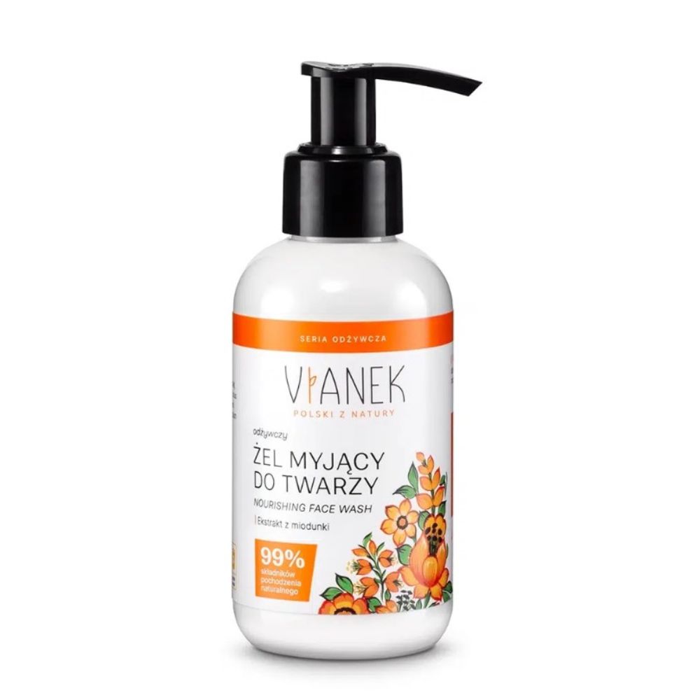 Vianek Odżywczy żel myjący do twarzy 150 ml