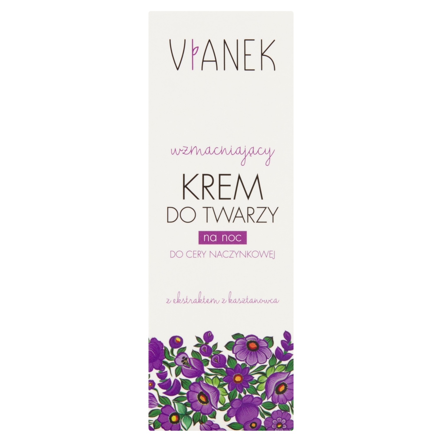 Vianek Wzmacniający krem do twarzy na noc 50 ml