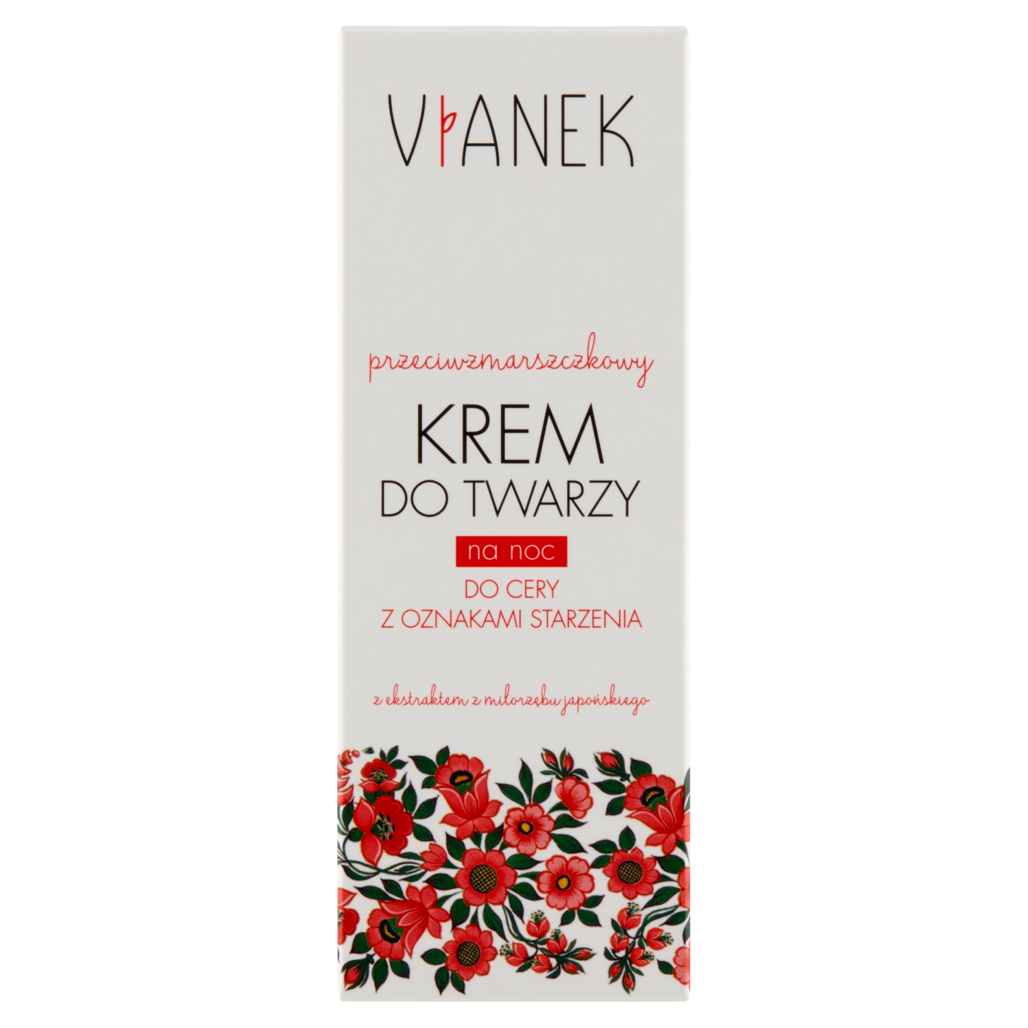 Vianek Przeciwzmarszczkowy krem do twarzy na noc 50 ml