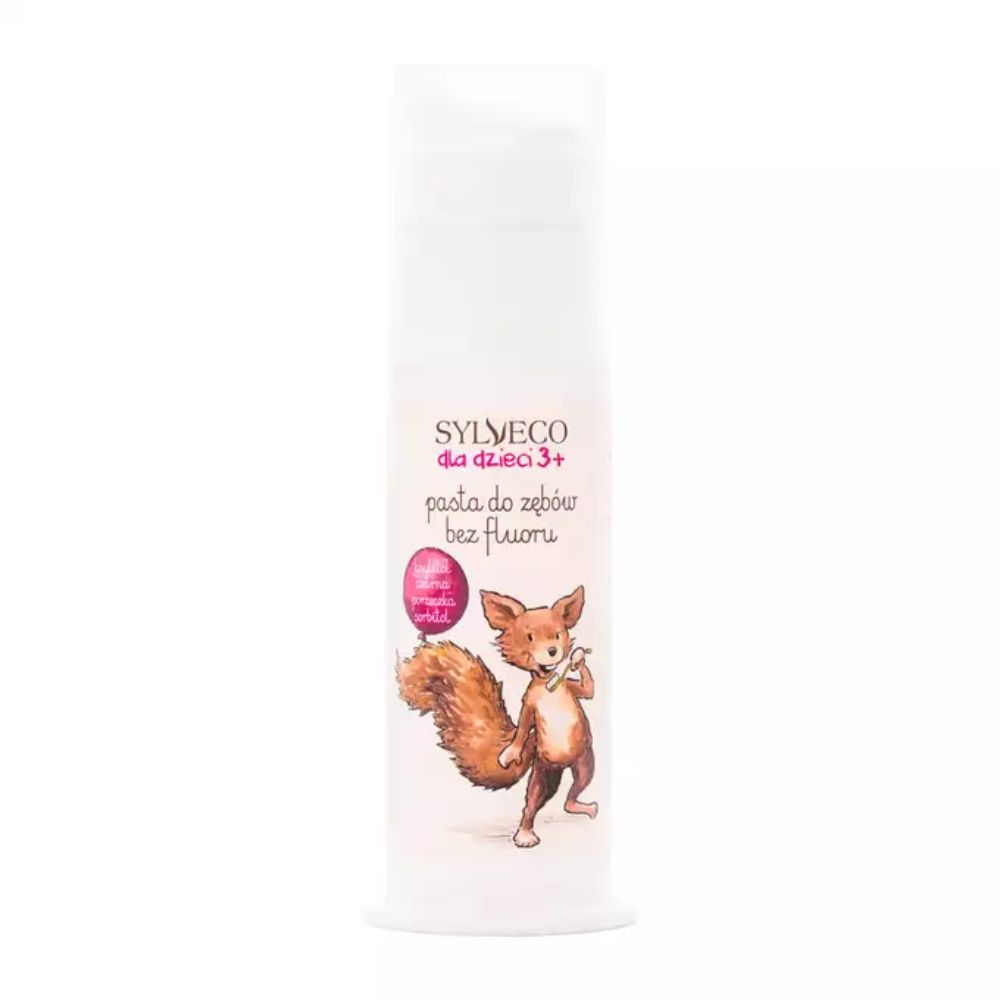 Sylveco Dla Dzieci 3+ pasta do zębów bez fluoru czarna porzeczka 75 ml