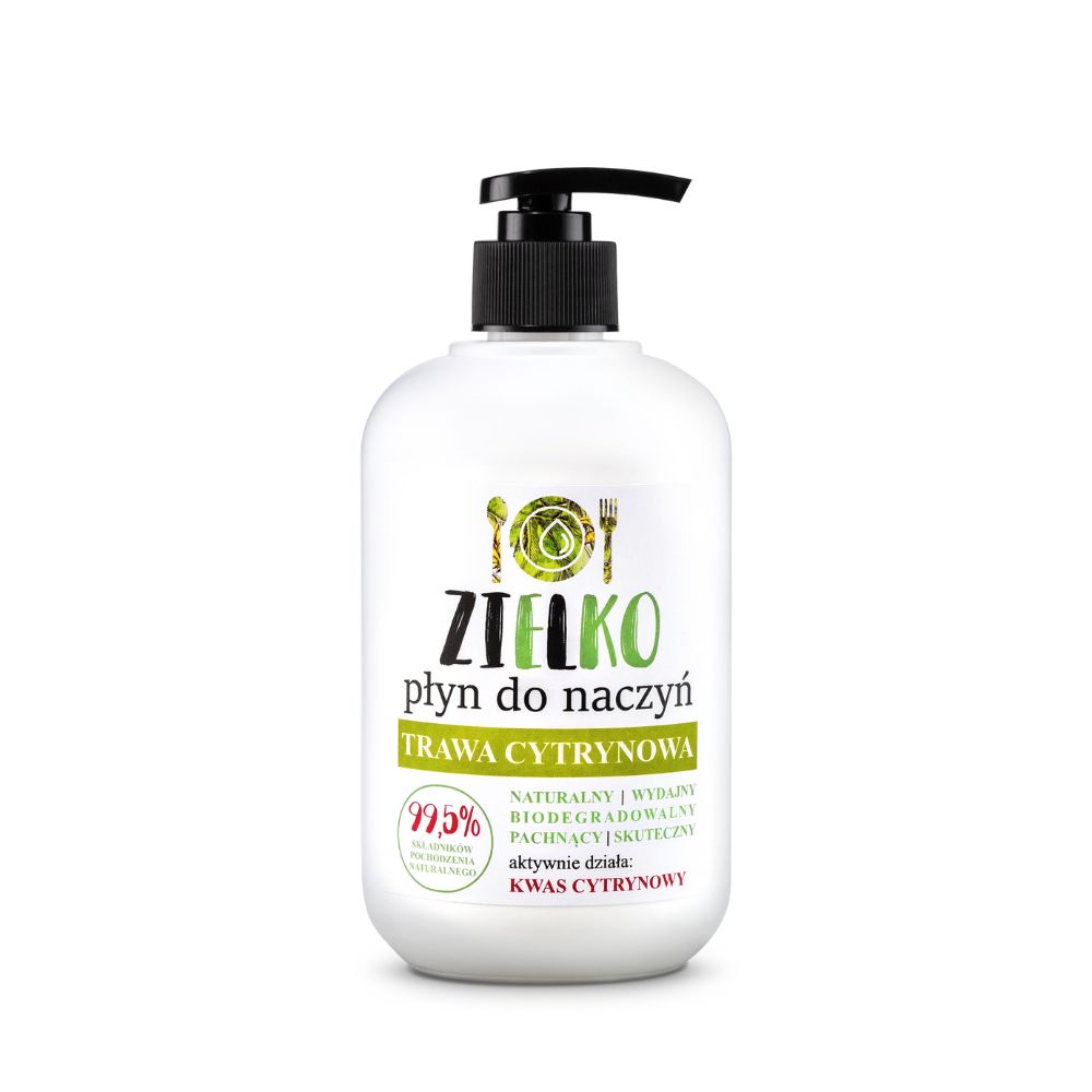 Zielko Płyn do mycia naczyń trawa cytrynowa 500 ml