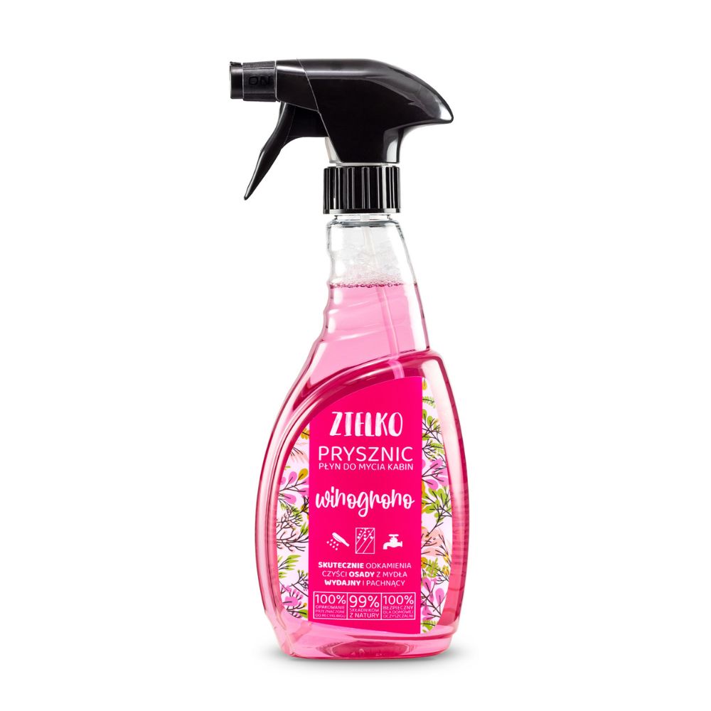 Zielko Prysznic płyn do mycia kabin winogrono 500 ml