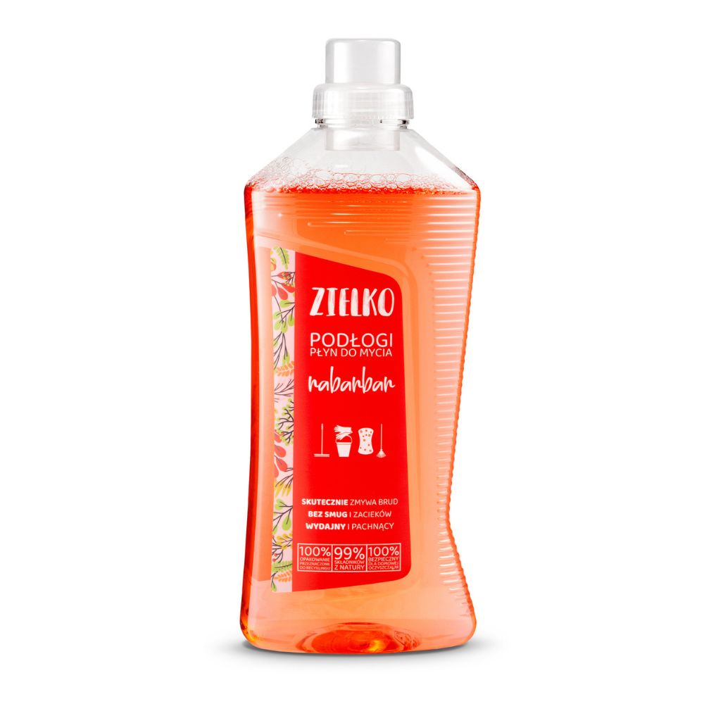Zielko Podłogi płyn do mycia podłóg rabarbar 1000 ml