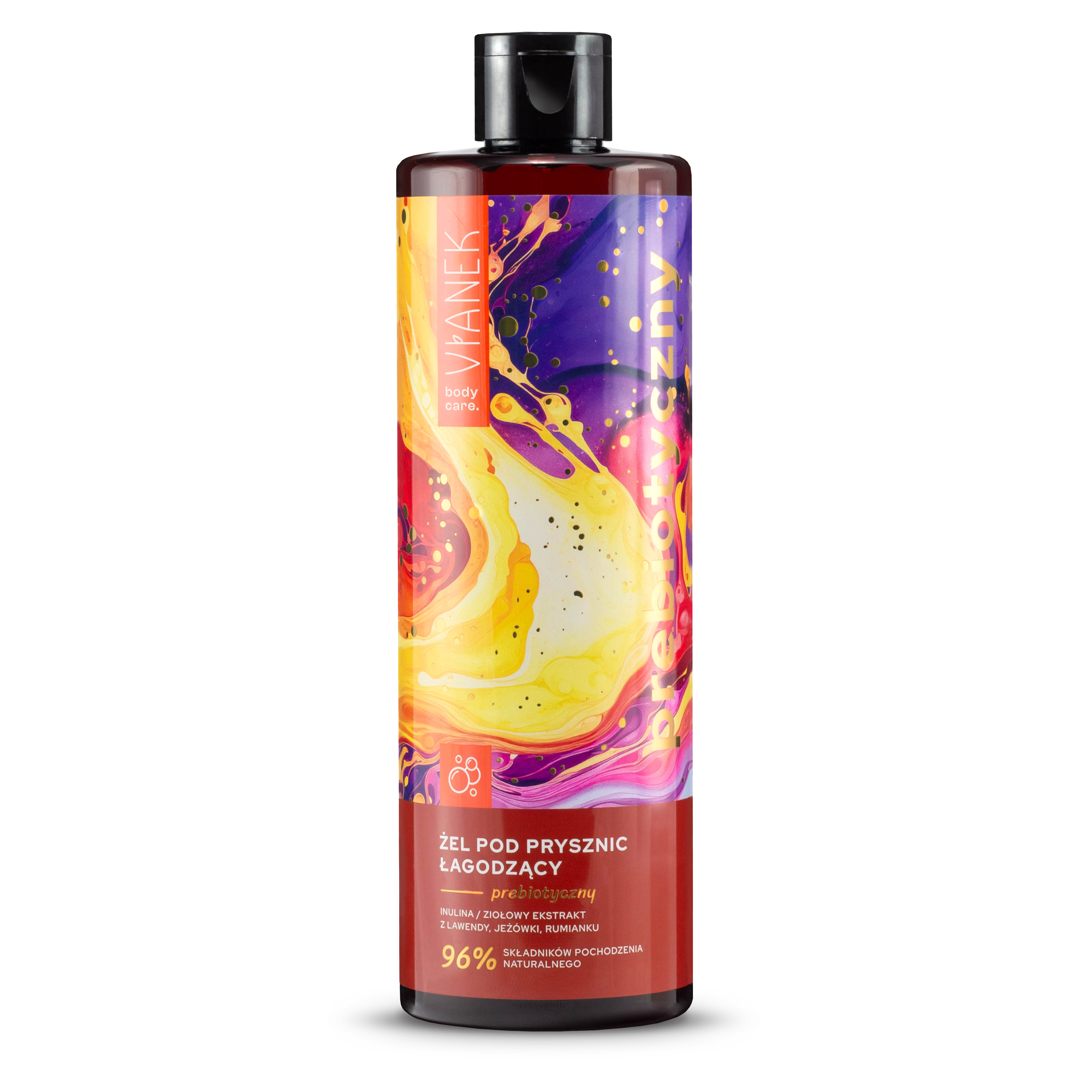 VIANEK ŻEL POD PRYSZNIC PREBIOTYCZNY ŁAGODZĄCY 400ML