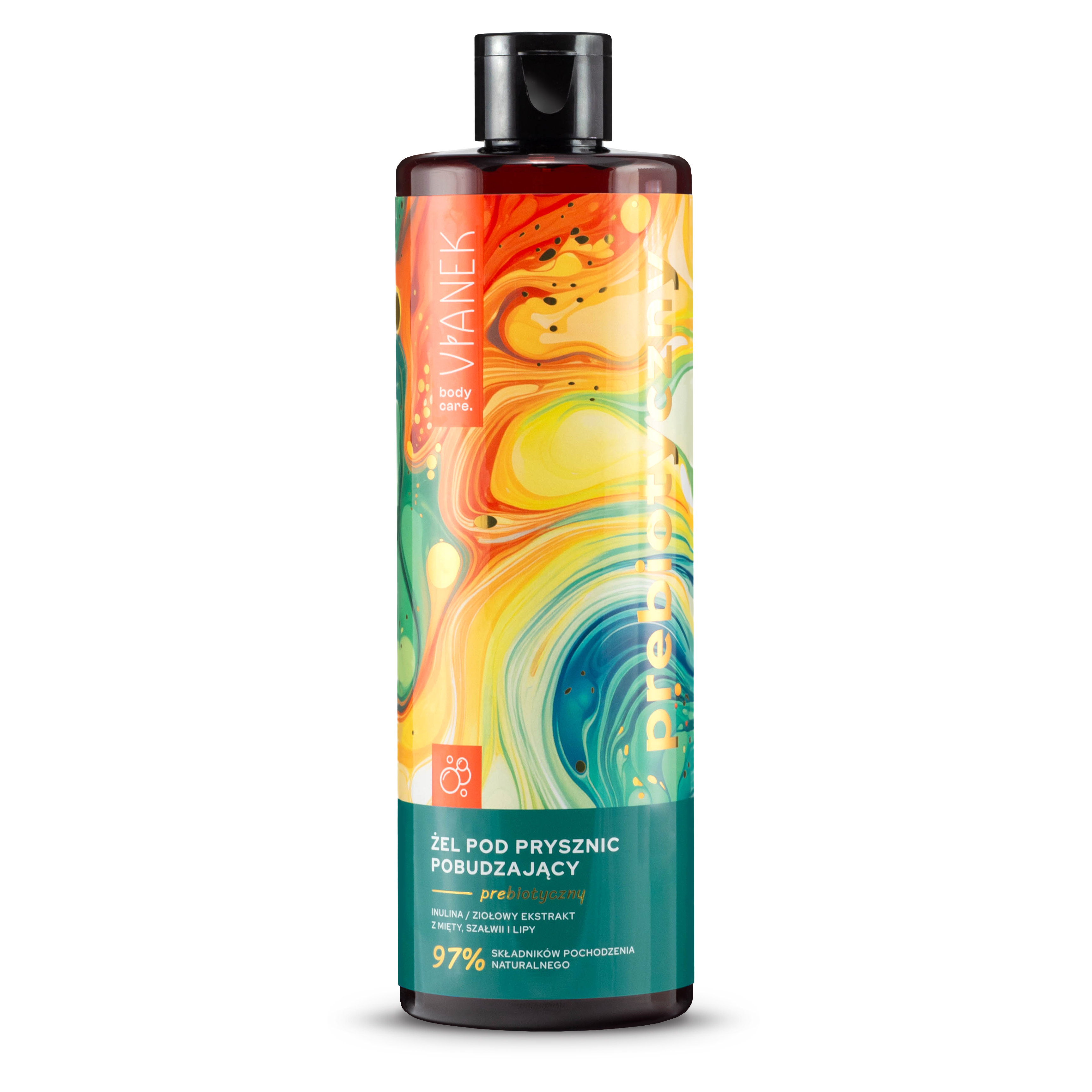 VIANEK ŻEL POD PRYSZNIC PREBIOTYCZNY POBUDZAJĄCY 400ML