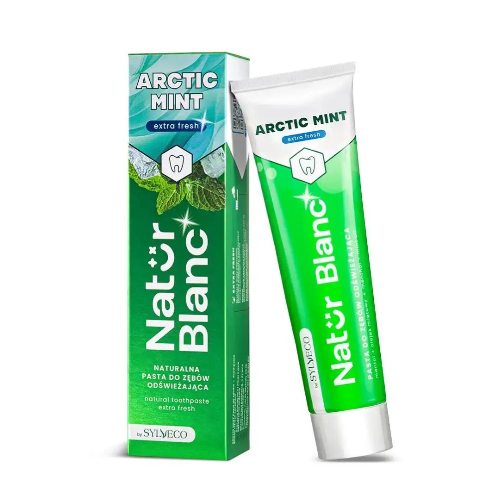 Sylveco Natur Blanc Arctic Mint Pasta do zębów naturalna odświeżająca 100 ml