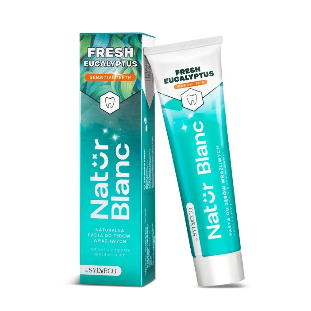 Sylveco Natur Blanc Pasta do zębów wrażliwych Fresh Eucalyptus 100 ml
