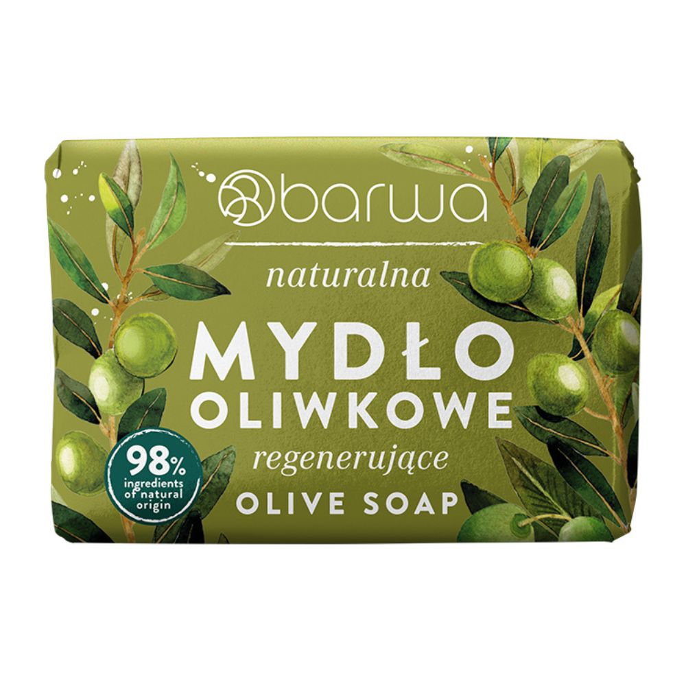 Barwa mydło oliwkowe w kostce 100g