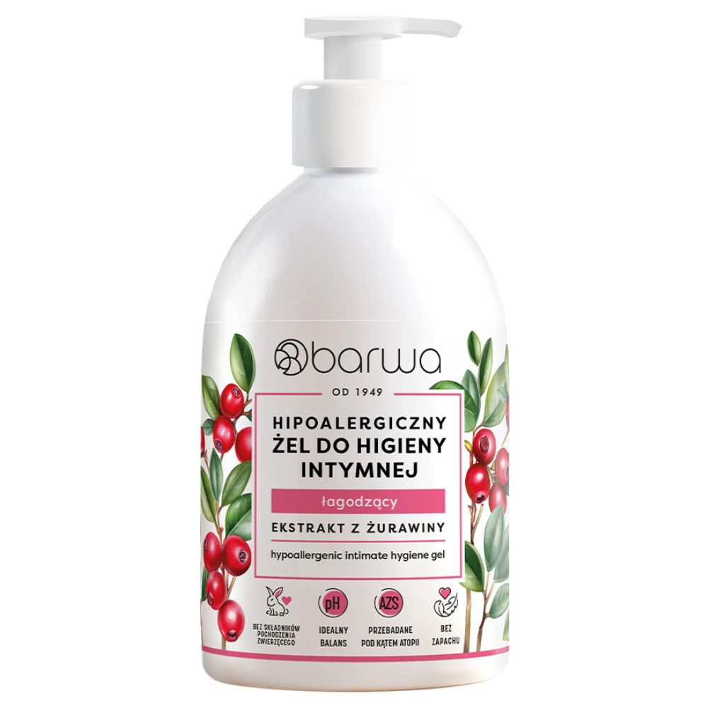 BARWA HIPO żel do higieny intymnej łagodzący 500 ml