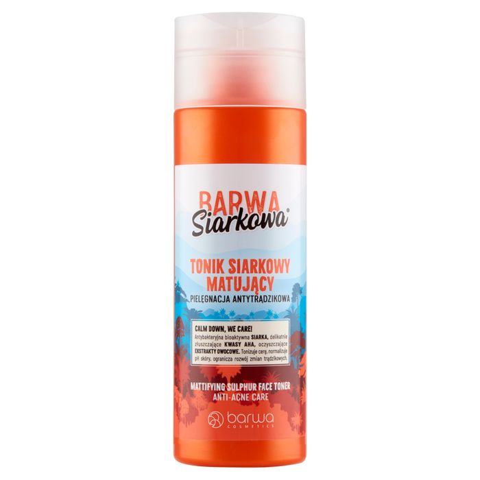 Barwa Siarkowa Tonik siarkowy matujący 200 ml main product photo