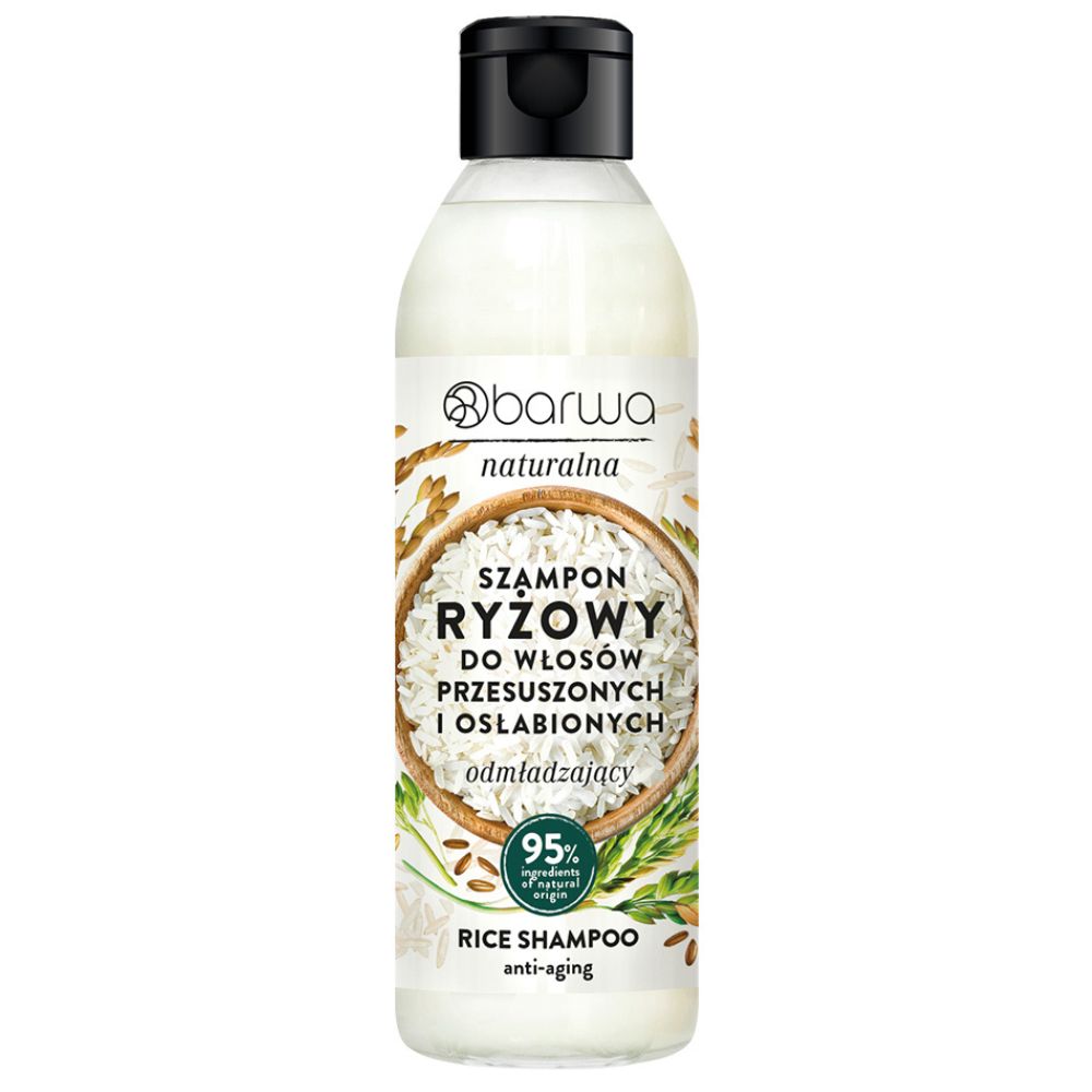 Barwa Naturalna Szampon ryżowy odmładzający 300 ml