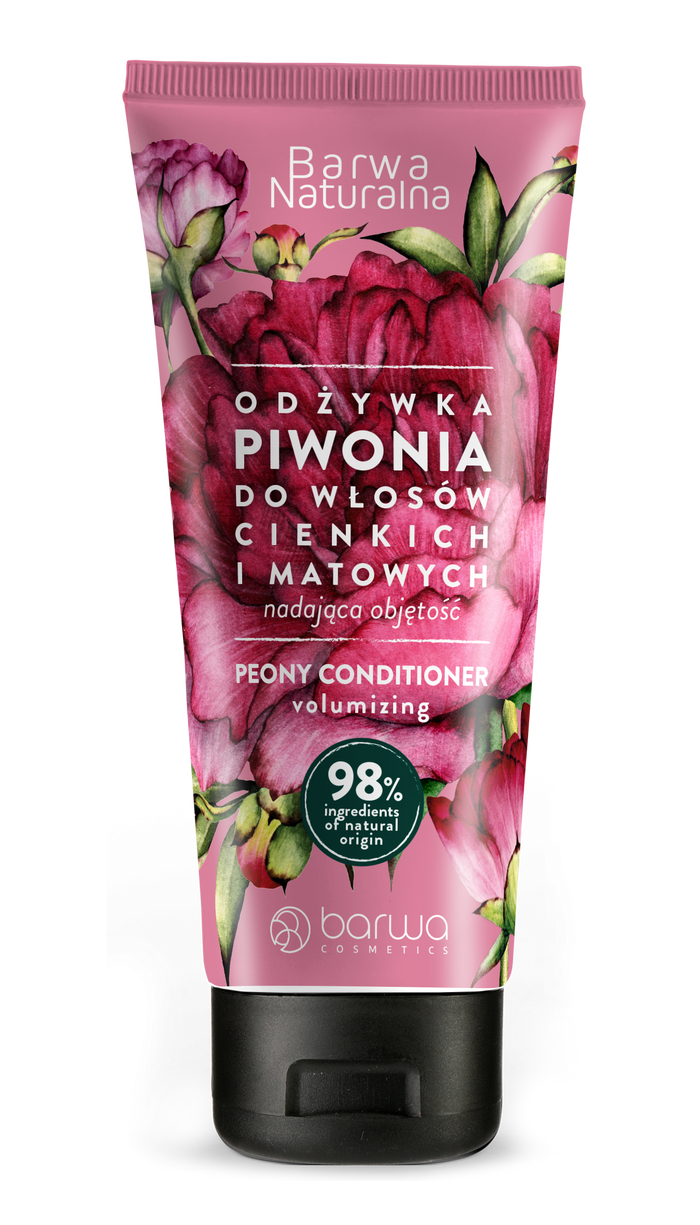 Barwa Naturalna Piwonia odżywka do włosów 200 ml main product photo