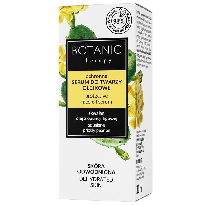 Botanic Therapy ochronne serum olejkowe do twarzy 30 ml main product photo
