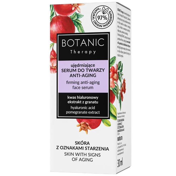 Botanic Therapy ujędrniające serum do twarzy anti-aging 30 ml main product photo