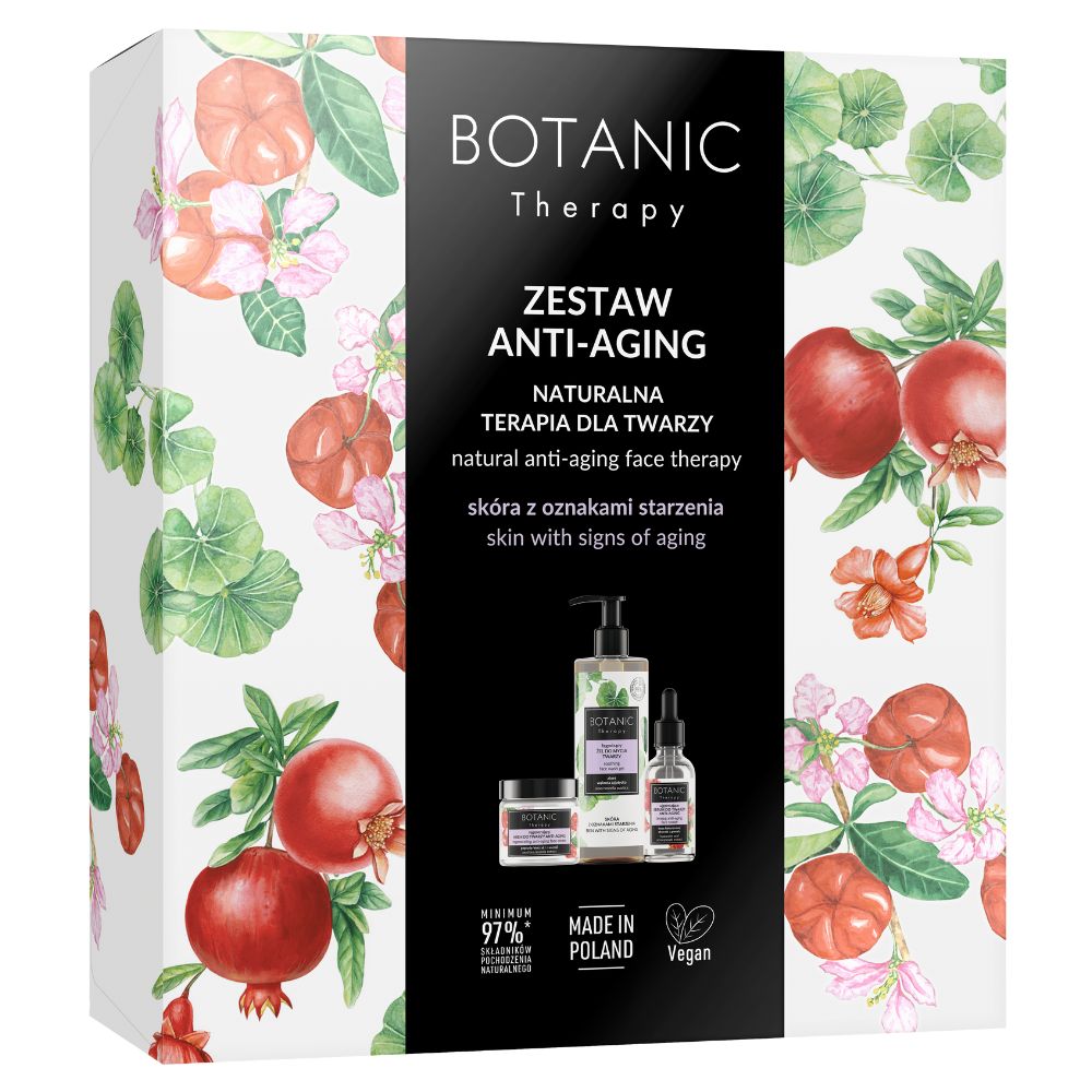 Botanic Zestaw Anti-Aging naturalna terapia dla twarzy 1 sztuka