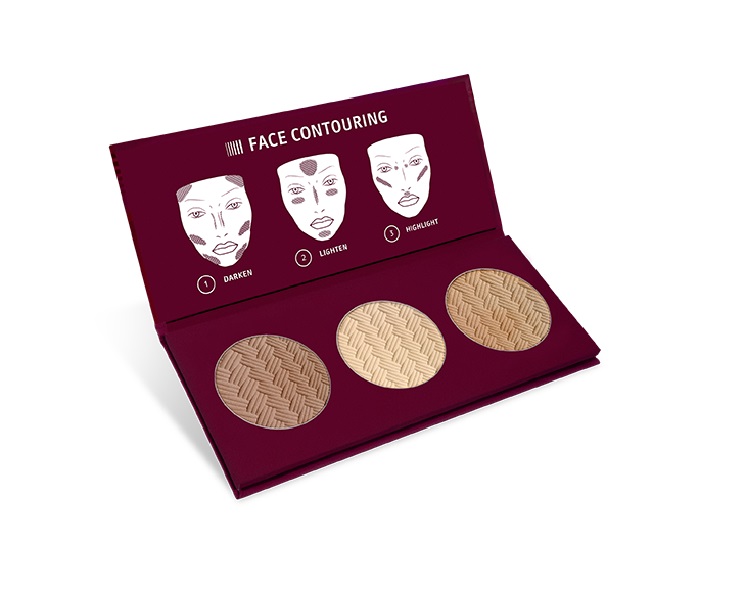 AFFECT Paleta do konturowania Contour Palette 3 x 5 g