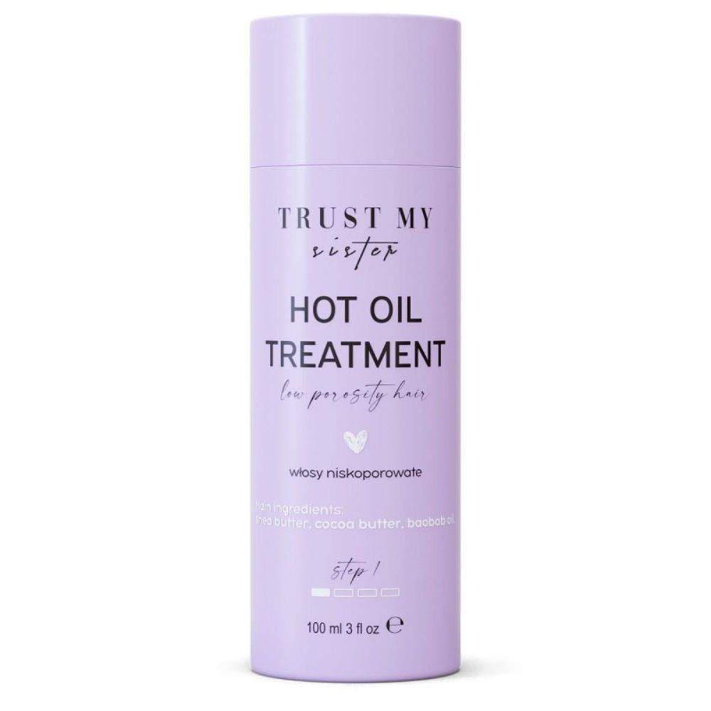 Trust My Sister Hot Oil Treatment olej do włosów niskoporowatych 100 ml