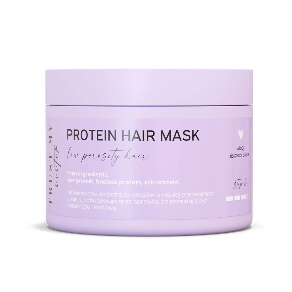 Trust My Sister Proteinowa maska do włosów niskoporowatych 200 ml